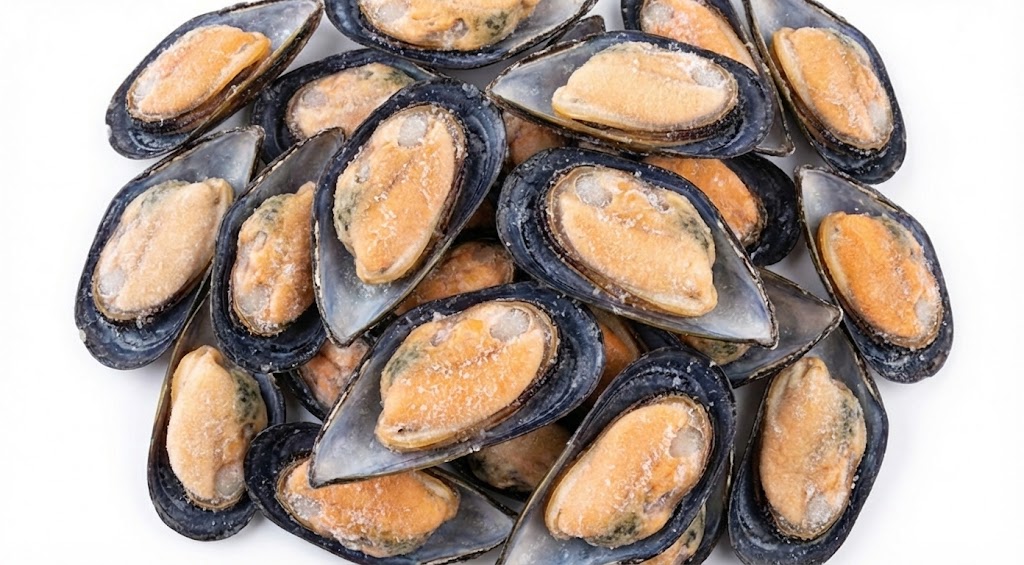 Frozen Chilean Blue Whole Mussels